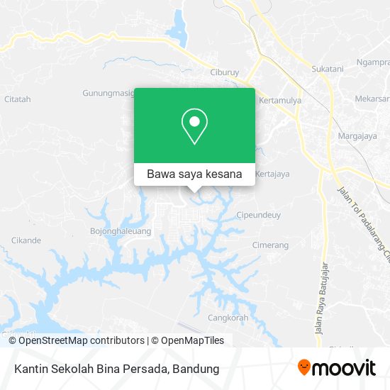Peta Kantin Sekolah Bina Persada