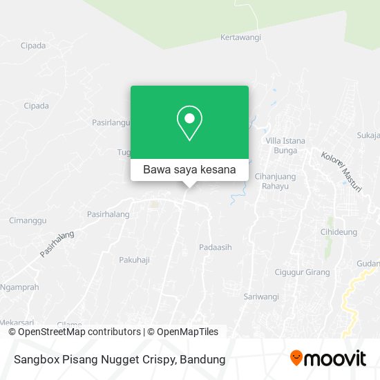 Peta Sangbox Pisang Nugget Crispy