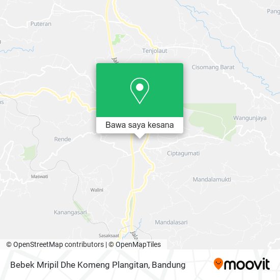 Peta Bebek Mripil Dhe Komeng Plangitan