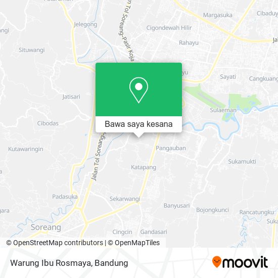 Peta Warung Ibu Rosmaya