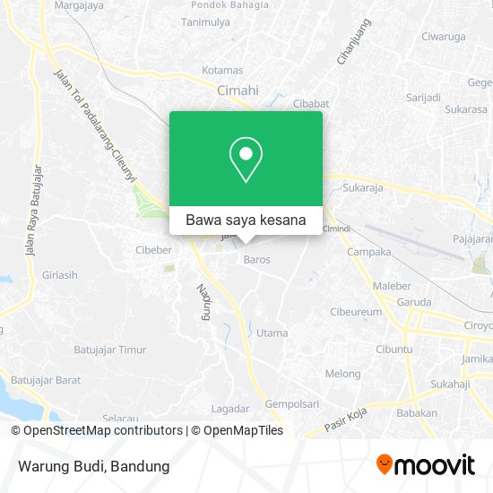 Peta Warung Budi