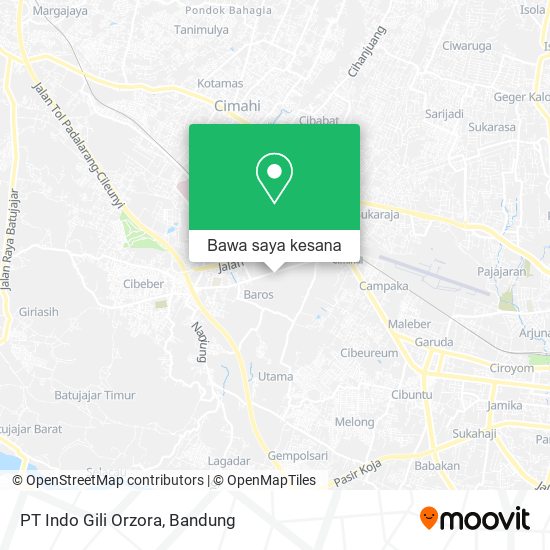 Peta PT Indo Gili Orzora
