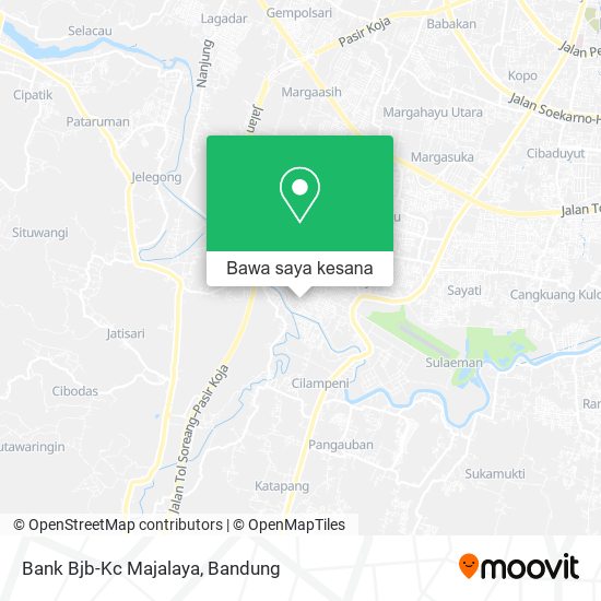Peta Bank Bjb-Kc Majalaya