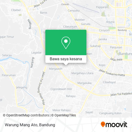 Peta Warung Mang Ato