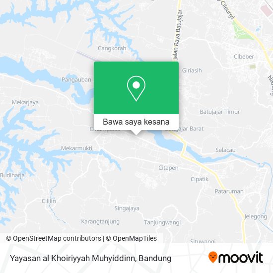 Peta Yayasan al Khoiriyyah Muhyiddinn