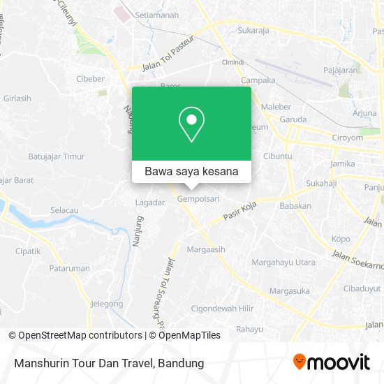 Peta Manshurin Tour Dan Travel
