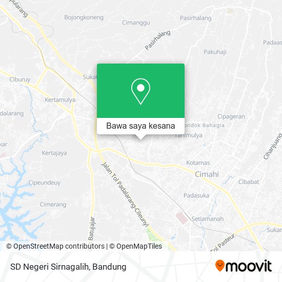 Peta SD Negeri Sirnagalih