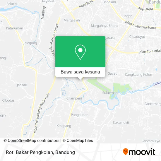 Peta Roti Bakar Pengkolan