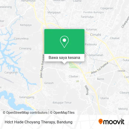 Peta Hdct Hade Choyang Therapy