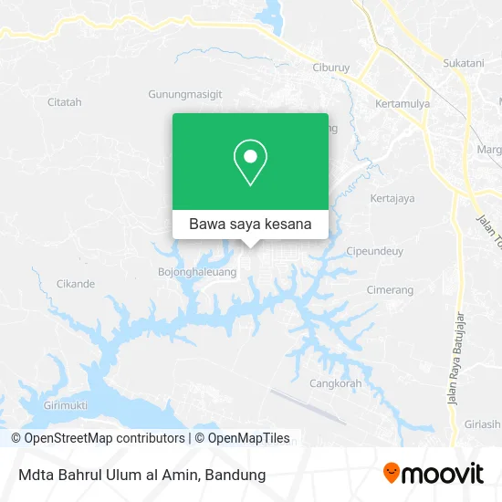 Peta Mdta Bahrul Ulum al Amin