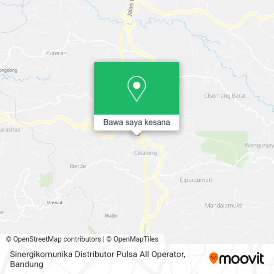 Peta Sinergikomunika Distributor Pulsa All Operator