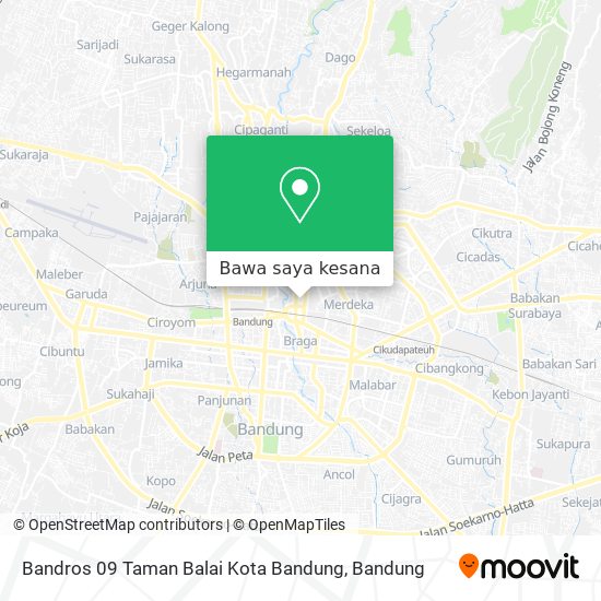 Peta Bandros 09 Taman Balai Kota Bandung