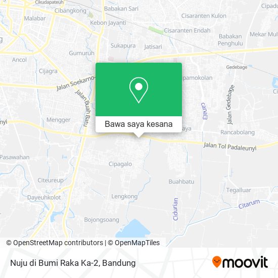 Peta Nuju di Bumi Raka Ka-2