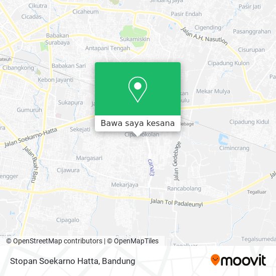 Peta Stopan Soekarno Hatta
