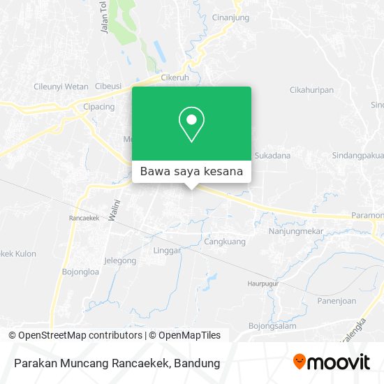 Peta Parakan Muncang Rancaekek