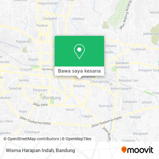 Peta Wisma Harapan Indah