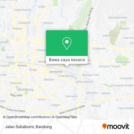 Peta Jalan Sukabumi