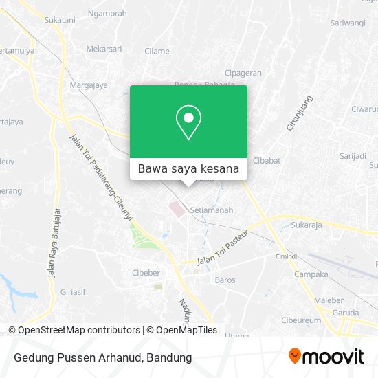 Peta Gedung Pussen Arhanud
