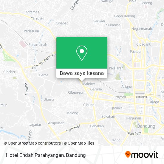 Peta Hotel Endah Parahyangan