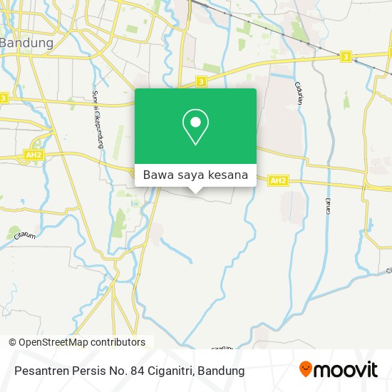 Peta Pesantren Persis No. 84 Ciganitri