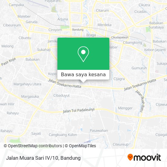 Peta Jalan Muara Sari IV/10