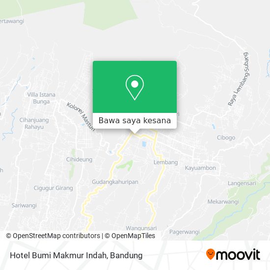 Peta Hotel Bumi Makmur Indah