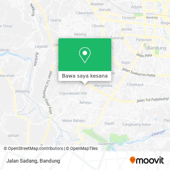 Peta Jalan Sadang