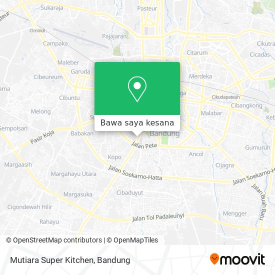Peta Mutiara Super Kitchen