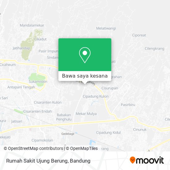 Peta Rumah Sakit Ujung Berung