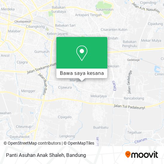 Peta Panti Asuhan Anak Shaleh