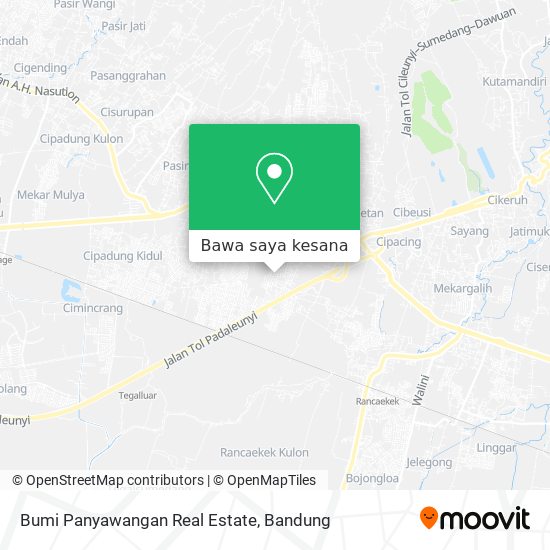 Peta Bumi Panyawangan Real Estate