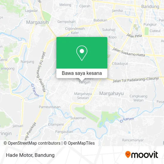Peta Hade Motor