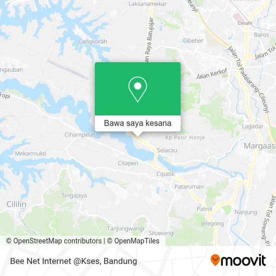 Peta Bee Net Internet @Kses