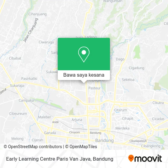 Peta Early Learning Centre Paris Van Java