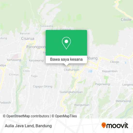 Peta Aulia Java Land