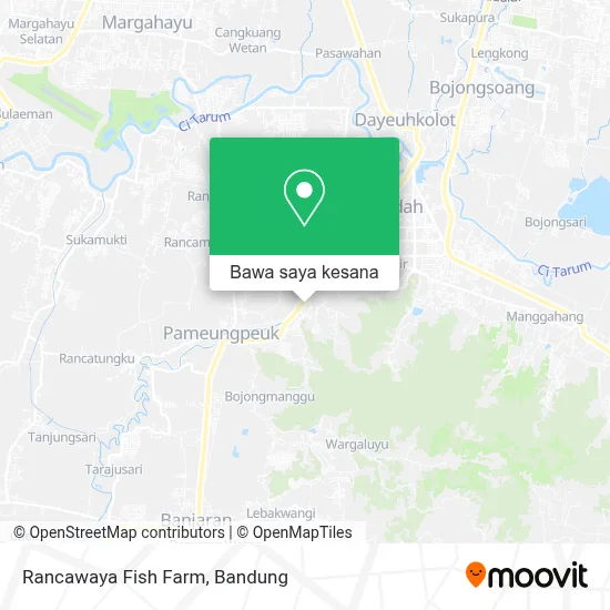 Peta Rancawaya Fish Farm