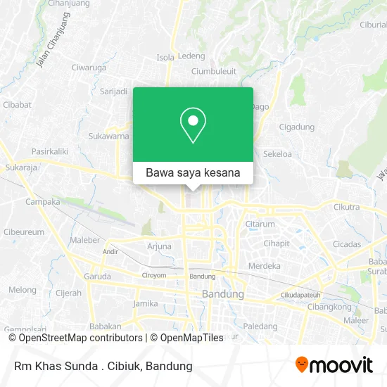 Peta Rm Khas Sunda . Cibiuk