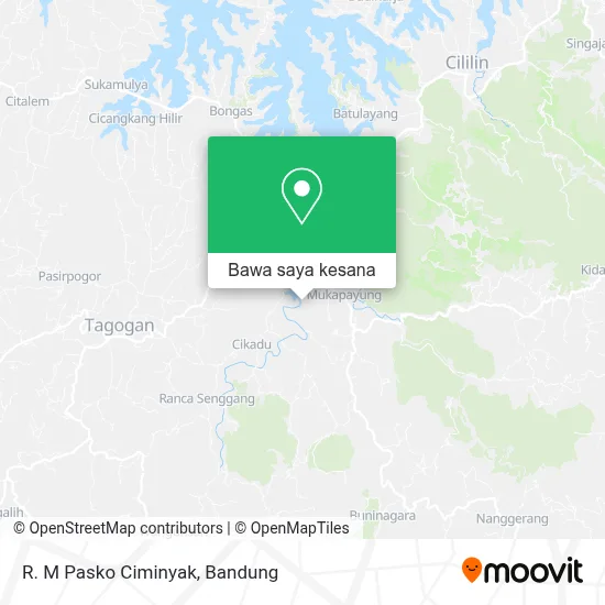 Peta R. M Pasko Ciminyak