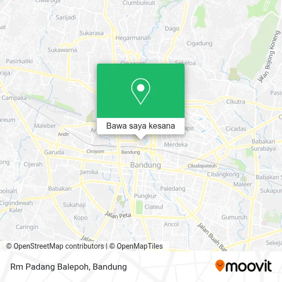 Peta Rm Padang Balepoh