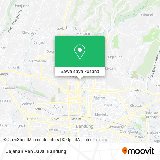 Peta Jajanan Van Java