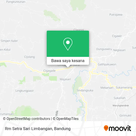 Peta Rm Setra Sari Limbangan