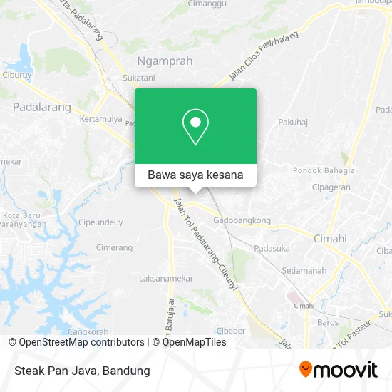 Peta Steak Pan Java