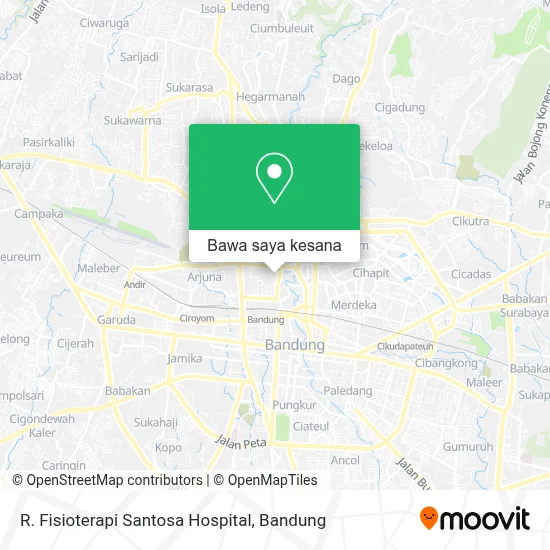Peta R. Fisioterapi Santosa Hospital
