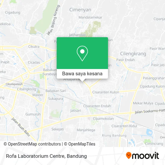 Peta Rofa Laboratorium Centre