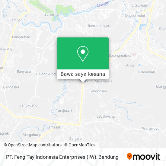 Peta PT. Feng Tay Indonesia Enterprises (IW)