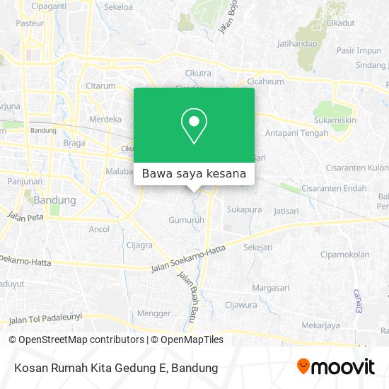 Peta Kosan Rumah Kita Gedung E