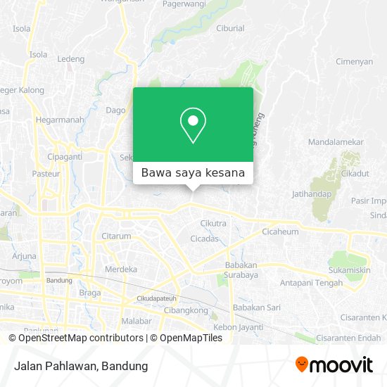 Peta Jalan Pahlawan