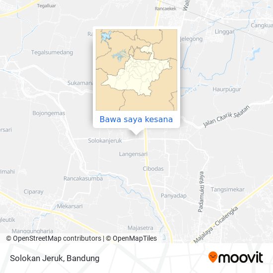 Peta Solokan Jeruk