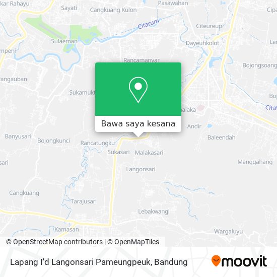 Peta Lapang I'd Langonsari Pameungpeuk