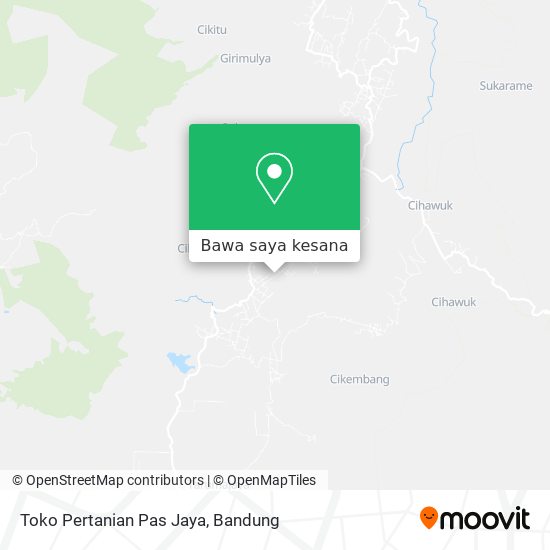 Peta Toko Pertanian Pas Jaya